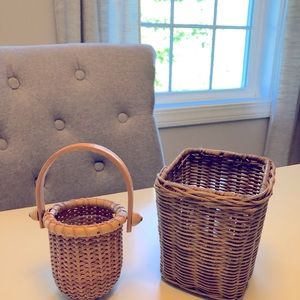 🐳 Nantucket style votive candle holder+pen holder 🐳 vintage